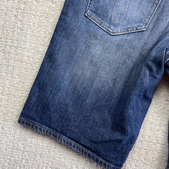 Y2K Calvin Klein Jeans W30 Straight Short Denim Shirts Distressed Medium Wash - Picture 11 of 14